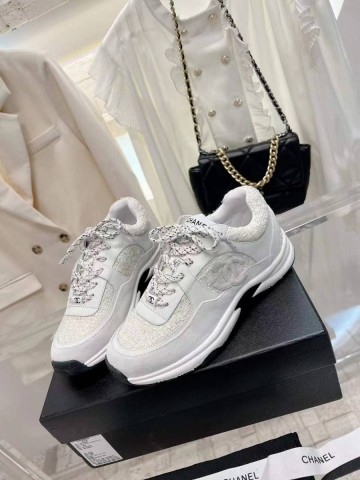 Chanel кроссовки #476038LG