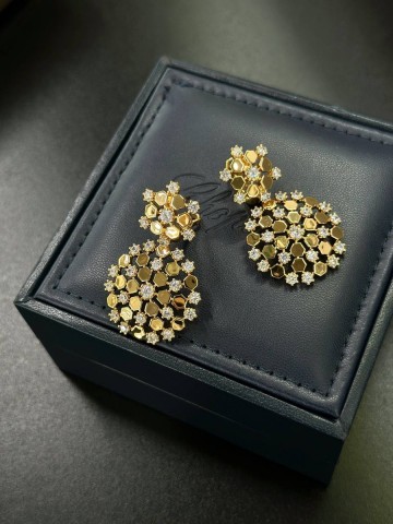 Chaumet BEE DE серьги #622601TA