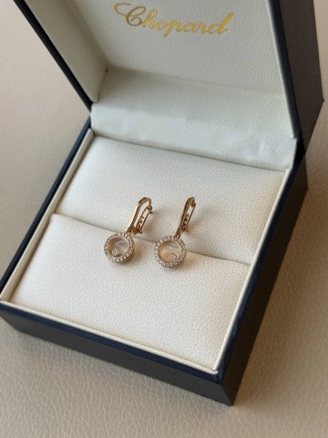 Chopard Happy Diamonds Icons серьги #104303QH