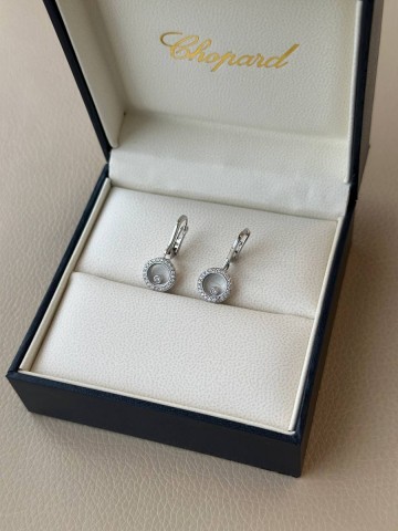 Chopard Happy Diamonds Icons серьги #720798JS
