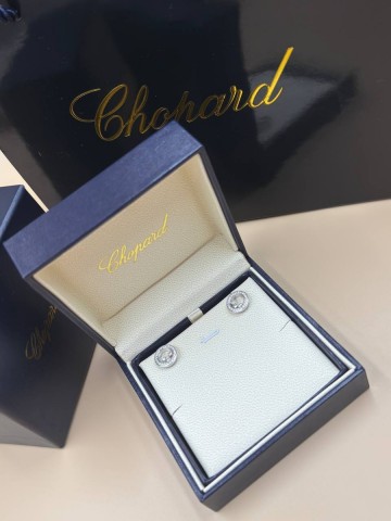 Chopard Happy Diamonds Icons серьги #907641LB