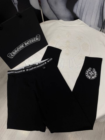 Chrome Hearts легинсы #545770ZM