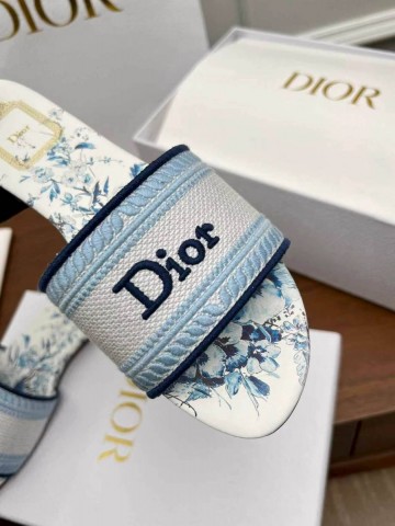 Dior шлепанцы