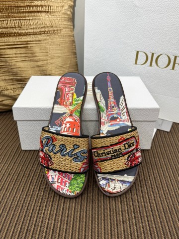 Dior шлепанцы