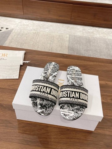 Dior Dway шлепанцы