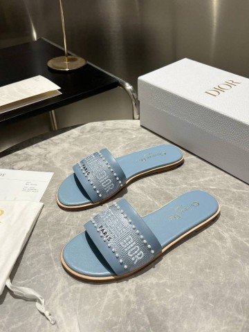 Dior шлепанцы