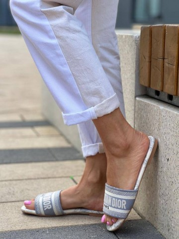Dior шлепанцы