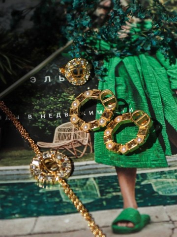 Dior серьги