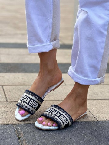 Dior шлепанцы