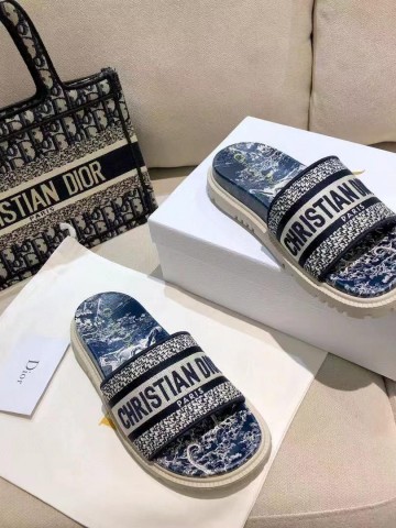 Dior шлепанцы