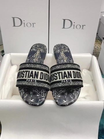 Dior шлепанцы