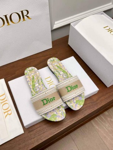 Dior шлепанцы