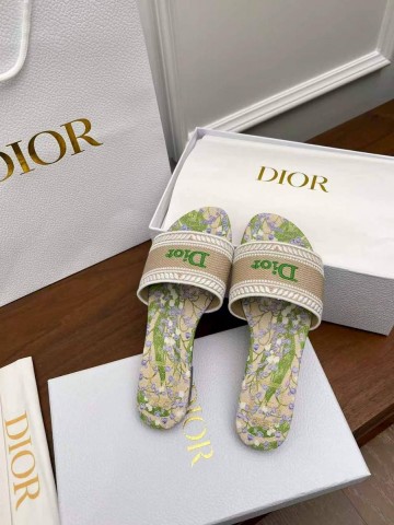 Dior шлепанцы