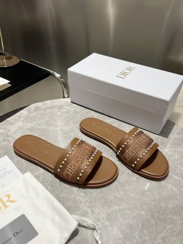 Dior шлепанцы