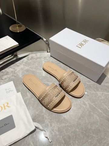 Dior шлепанцы