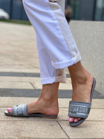Dior шлепанцы