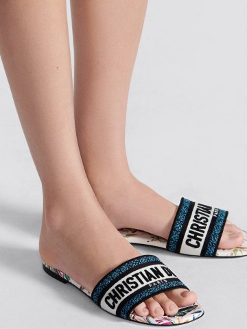 Dior Dway шлепанцы