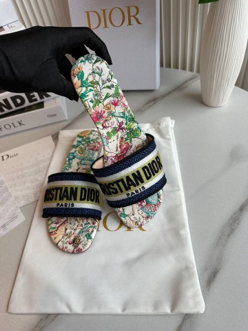 Dior шлепанцы