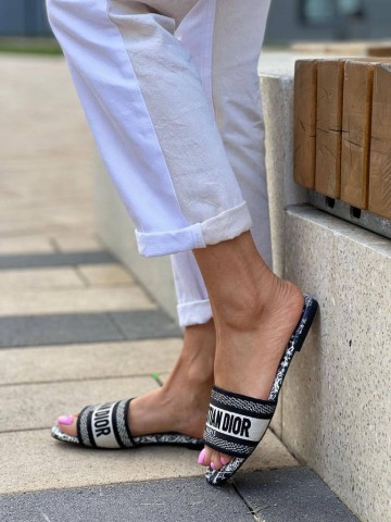 Dior шлепанцы