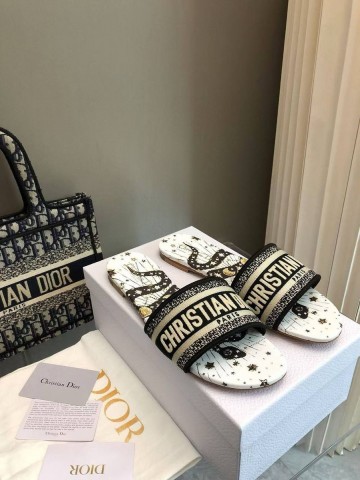 Dior шлепанцы
