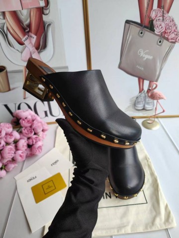 Fendi мюли #224204KK