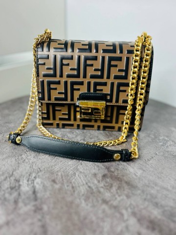 Fendi FF Embossed сумка #390569VN