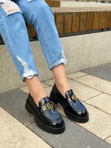 Gucci лоферы #902690PL