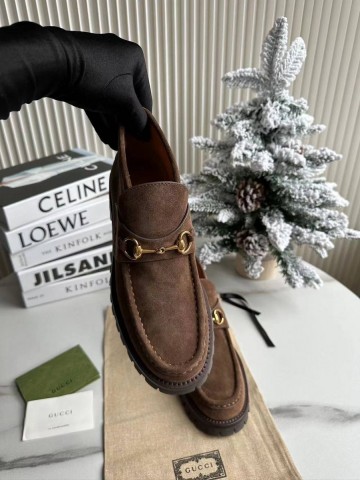 Gucci лоферы #343854FA