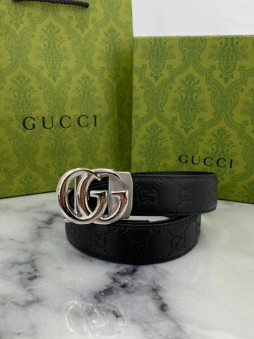Gucci ремень (125x3.5 см) #437853CP