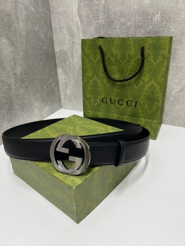 Gucci ремень (110 см + 15) #476870SD