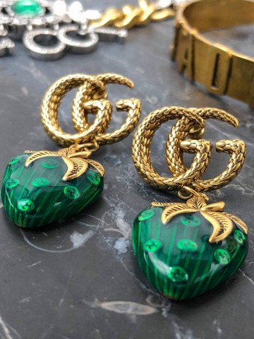 Gucci серьги #761033FD