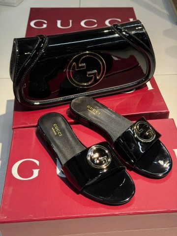 Gucci шлепанцы #444481SZ