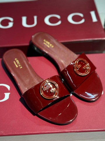 Gucci шлепанцы #409131PT