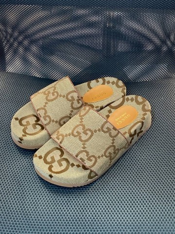 Gucci шлепанцы #607027GR