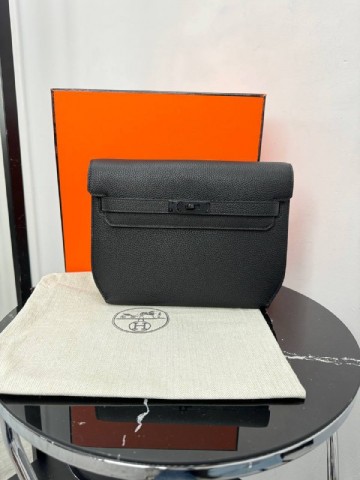 Hermes Kelly Depeches 25 клатч