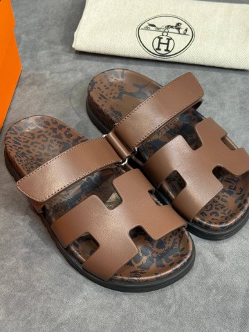 Hermes Chypre sandal шлепанцы