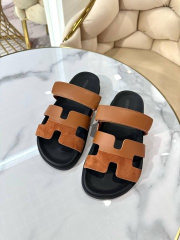 Hermes Chypre sandal шлепанцы