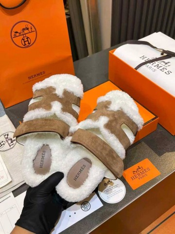 Hermes шлепанцы