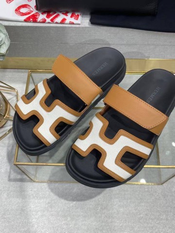 Hermes Chypre sandal шлепанцы
