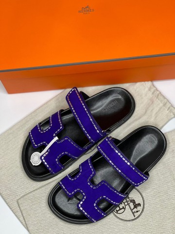 Hermes Chypre sandal шлепанцы