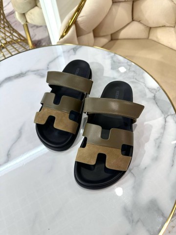 Hermes Chypre sandal шлепанцы