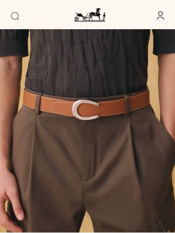 Hermes ремень