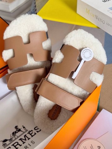 Hermes Chypre sandal шлепанцы