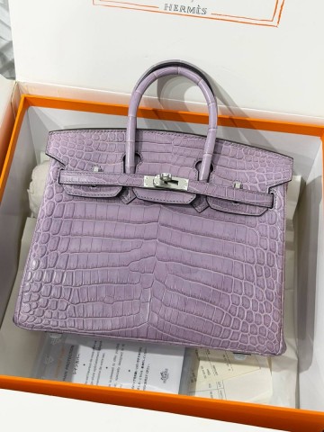 Hermes Birkin 25 Crocodile Alligator сумка