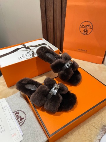 Hermes шлепанцы