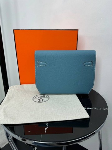Hermes Kelly Depeches 25 клатч