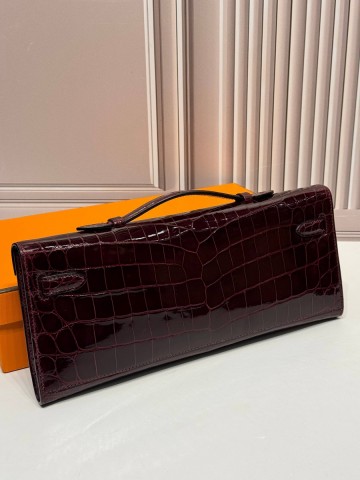 Hermes Kelly Long клатч