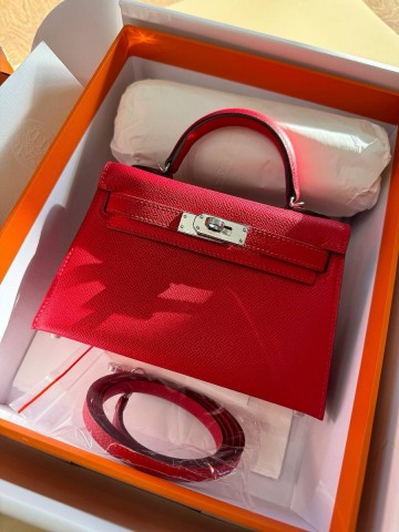 Hermes Kelly mini Epsom сумка