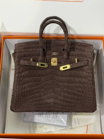 Hermes Birkin 25 Crocodile Alligator сумка