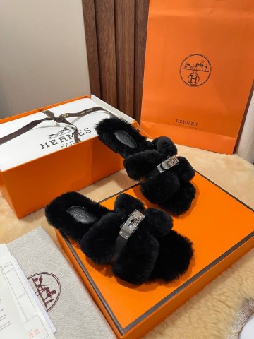Hermes шлепанцы